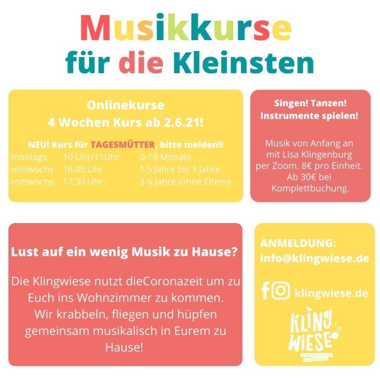 Wohnzimmermusik - Klingwiese Musikschule Aachen